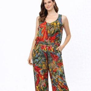 🌴 BAZAAR Boutique Full Length Jumpsuit